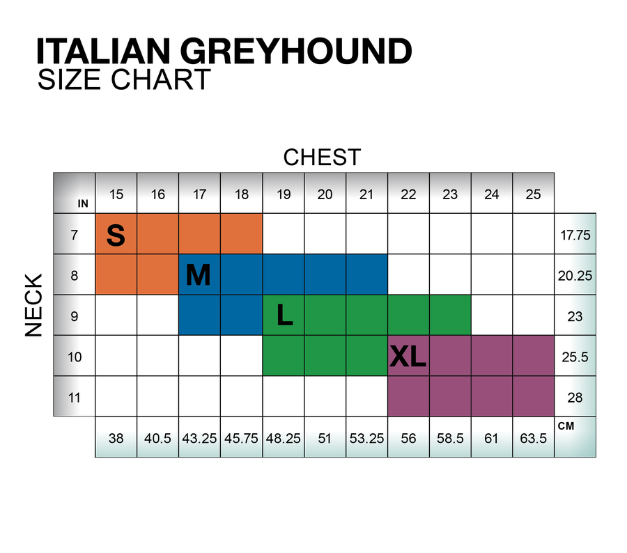 Italian Greyhound Raincoat