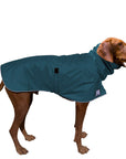 Vizsla Rain Coat (Dark Teal)- Voyagers K9 Apparel