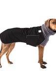 Rhodesian Ridgeback Winter Coat (Black) - Voyagers K9 Apparel