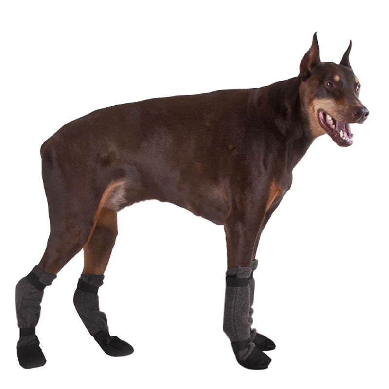 Doberman Pinscher Protective Winter Dog Booties – Voyagers K9 Apparel