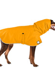 Doberman Pinscher Rain Coat (Yellow) - Voyagers K9 Apparel