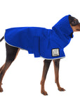 Miniature Pinscher Rain Coat (Special Order Blue) - Voyagers K9 Apparel