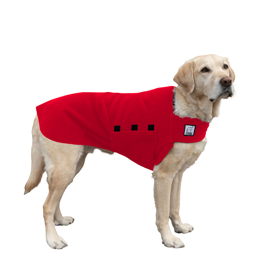 Labrador Retriever Tummy Warmer (Red) - Voyagers K9 Apparel