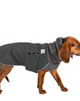 Beagle Winter Coat (Special Order Smoke) - Voyagers K9 Apparel