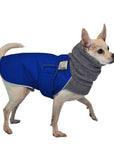 Chihuahua Winter Coat (Special Order Blue) - Voyagers K9 Apparel