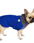 French Bulldog Winter Coat (Special Order Blue) - Voyagers K9 Apparel