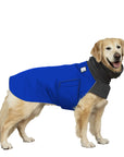 Golden Retriever Winter Coat (Special Order Blue) - Voyagers K9 Apparel