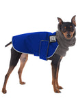 Miniature Pinscher Winter Coat (Special Order Blue) - Voyagers K9 Apparel