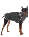 Miniature Pinscher Winter Coat (Special Order Smoke) - Voyagers K9 Apparel