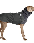 Weimaraner Winter Coat (Special Order Smoke) - Voyagers K9 Apparel