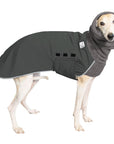 Whippet Winter Coat (Special Order Smoke) - Voyagers K9 Apparel