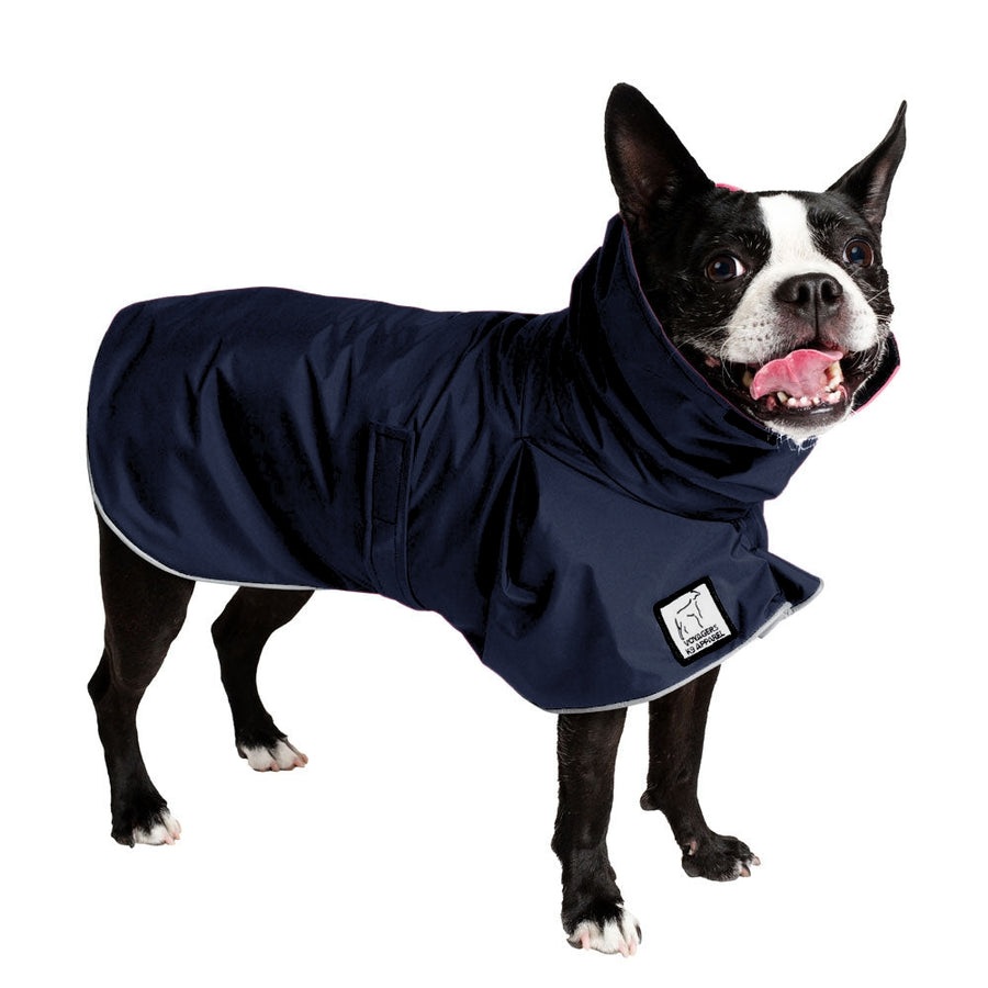 Boston Terrier Waterproof Dog Rain Coat – Voyagers K9 Apparel
