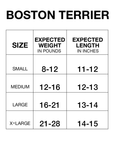 Boston Terrier Rain Coat
