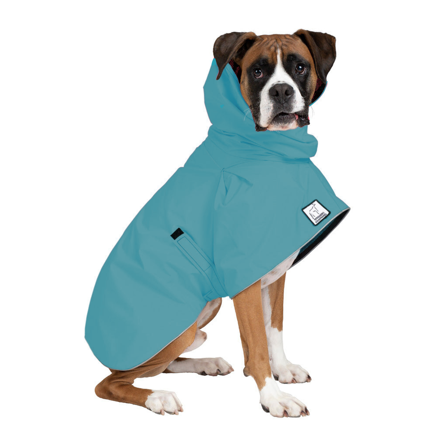 canine rain gear Boxer Waterproof Dog Rain Coat – Voyagers K9 Apparel