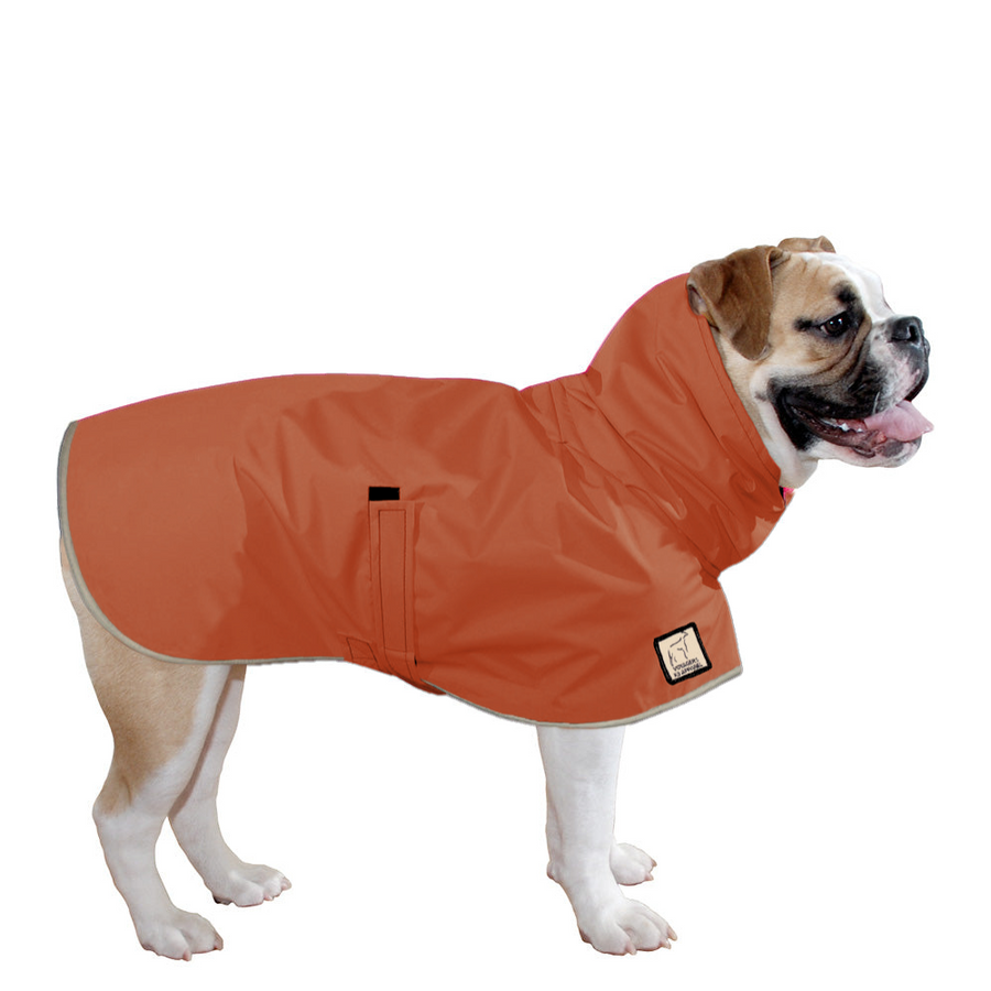 english rain gear English Bulldog Waterproof Dog Rain Coat – Voyagers K9 Apparel