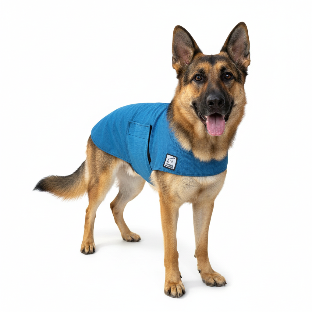 German Shepherd Cooling Coat