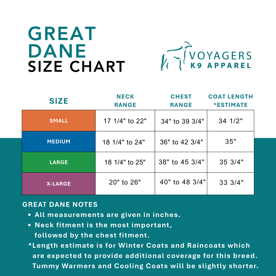 Great Dane Winter Coat