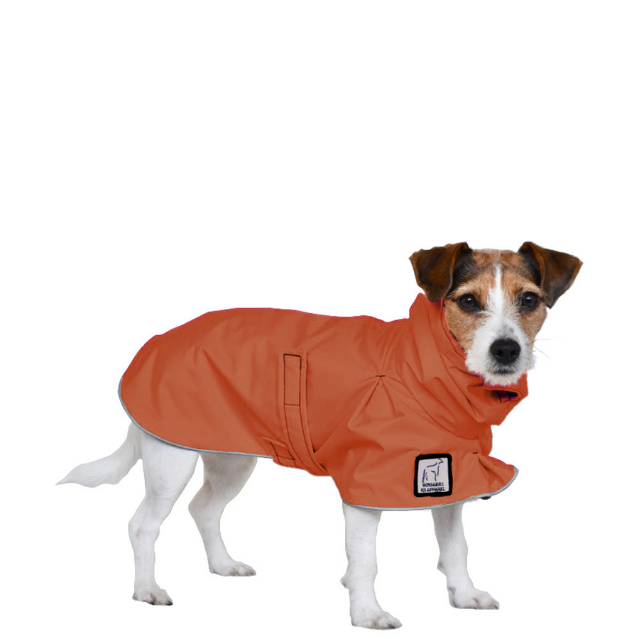 Jack Russell Terrier Waterproof Dog Rain Jacket Voyagers K9 Apparel