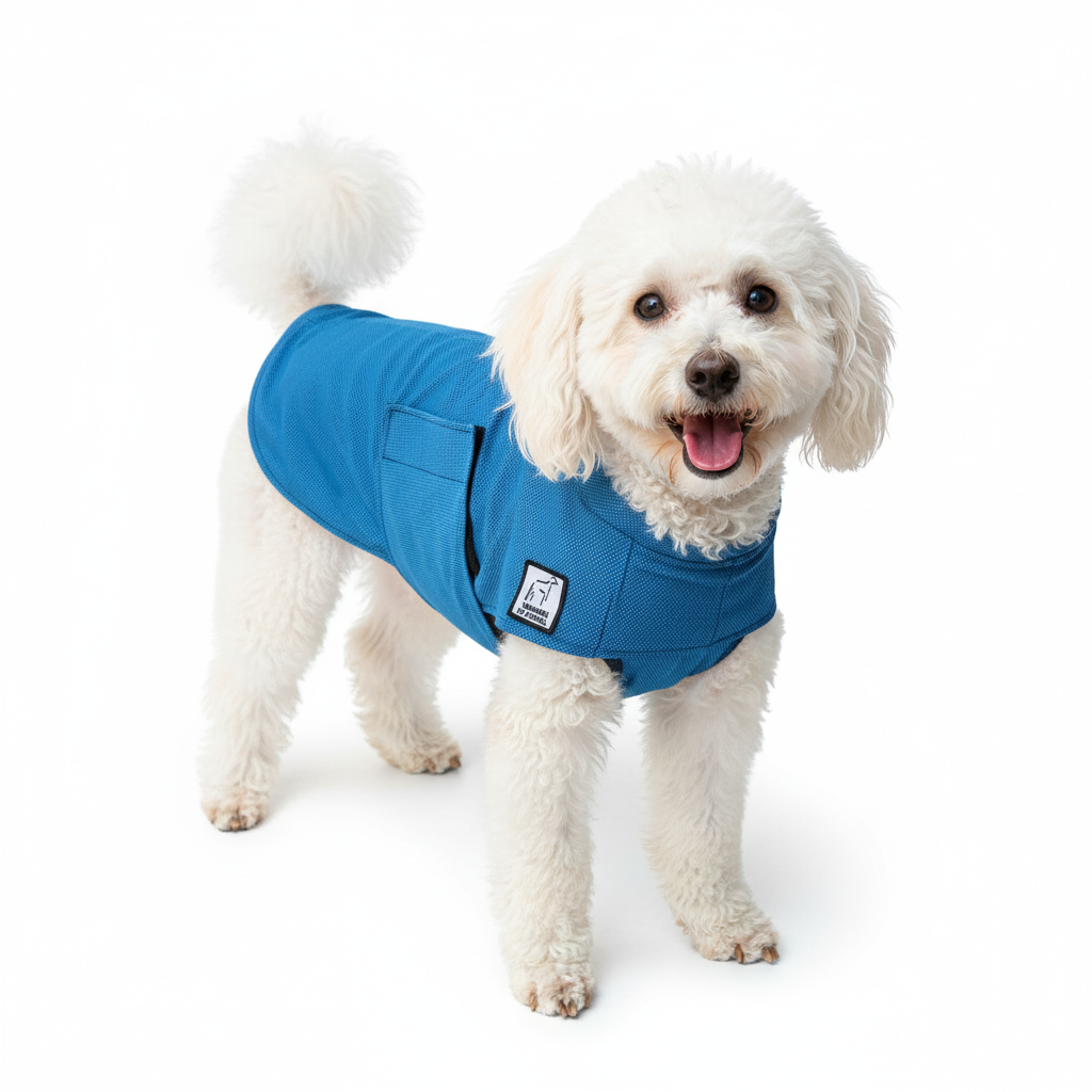 Miniature Poodle Cooling Coat