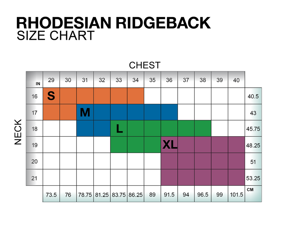 ReCoat ♻️ Rhodesian Ridgeback Tummy Warmer
