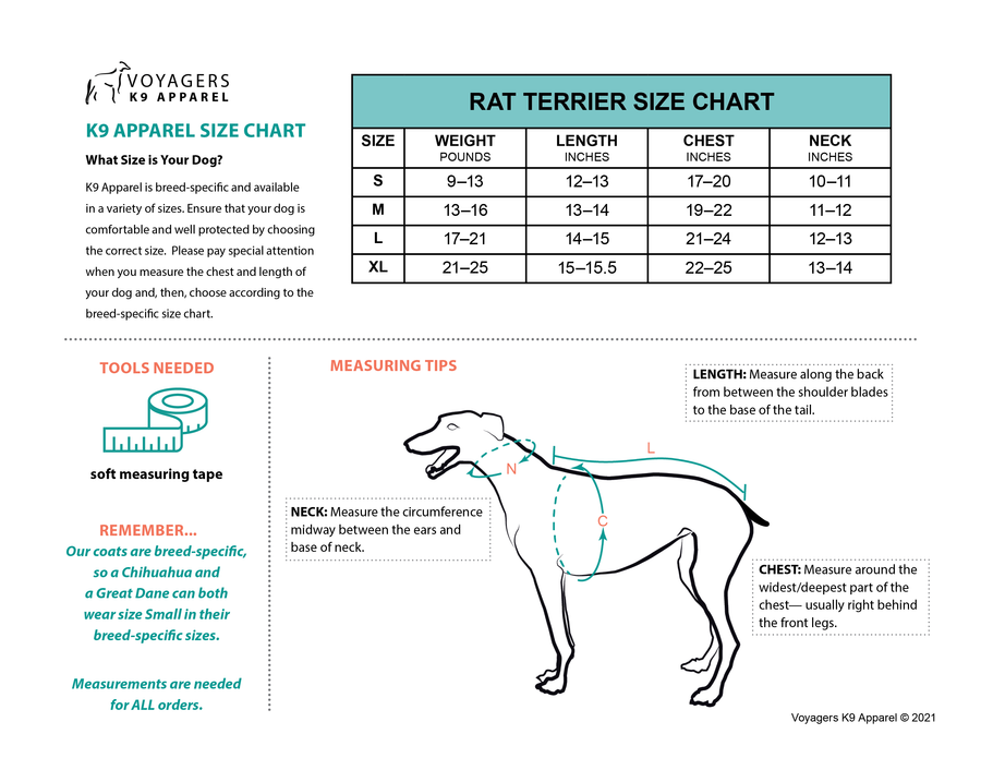 Rat Terrier Camper Bundle