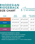 Rhodesian Ridgeback Winter Coat