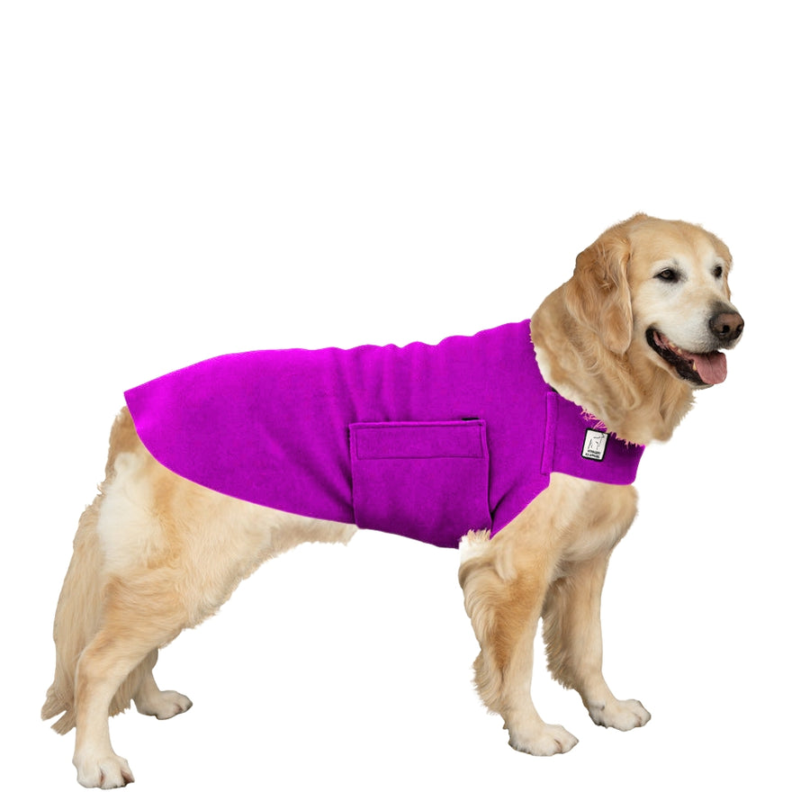dog dress for golden retriever Red Ethnic Dog Frock Dress – Dog Wedding & Party Wear main image 0