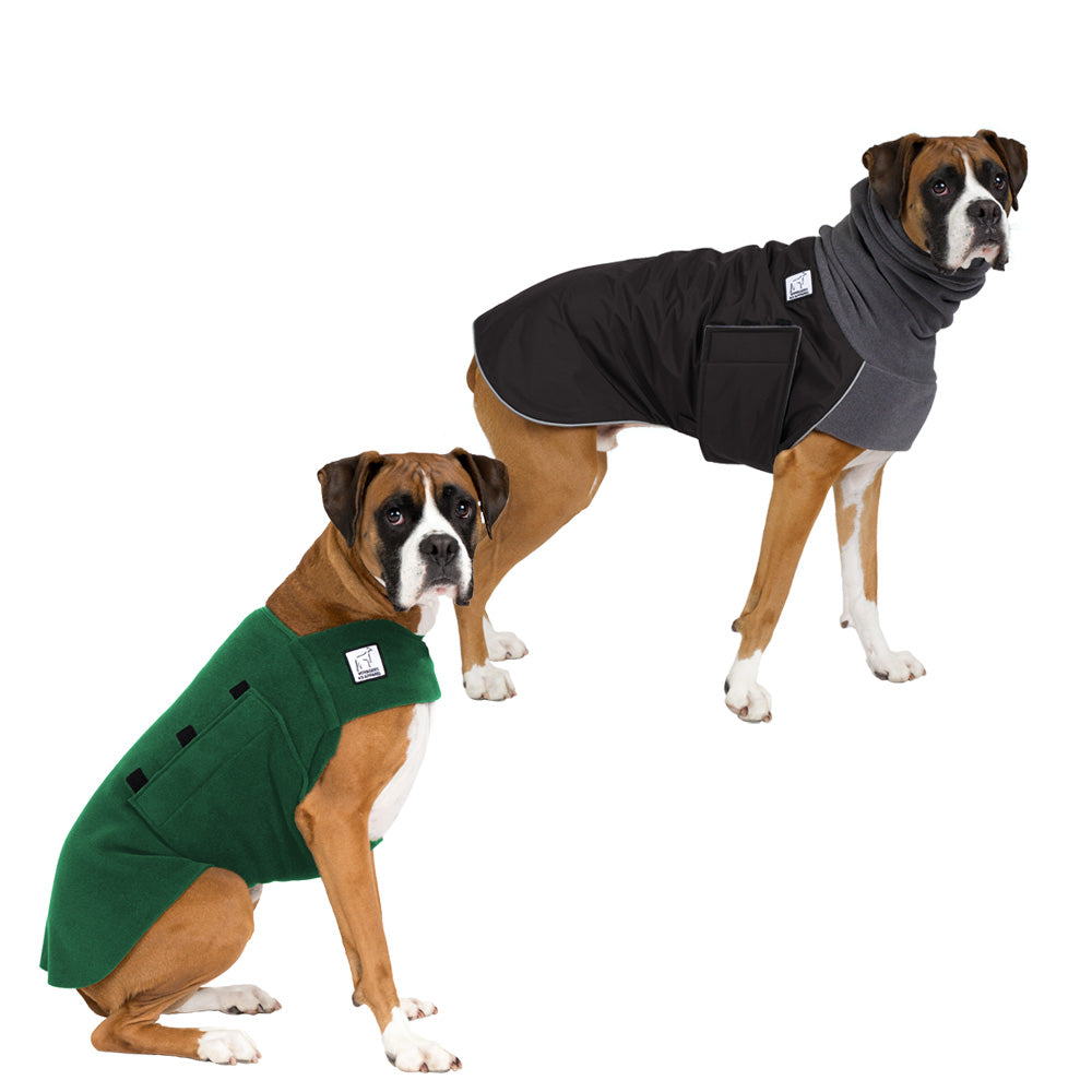Land Rover Boxers Boxer Rover Bundle Dog Winter Jacket Set – Voyagers K9 Apparel