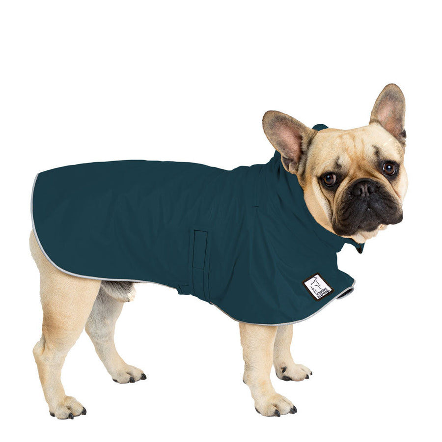 ReCoat ♻️ French Bulldog Raincoat with Harness Opening