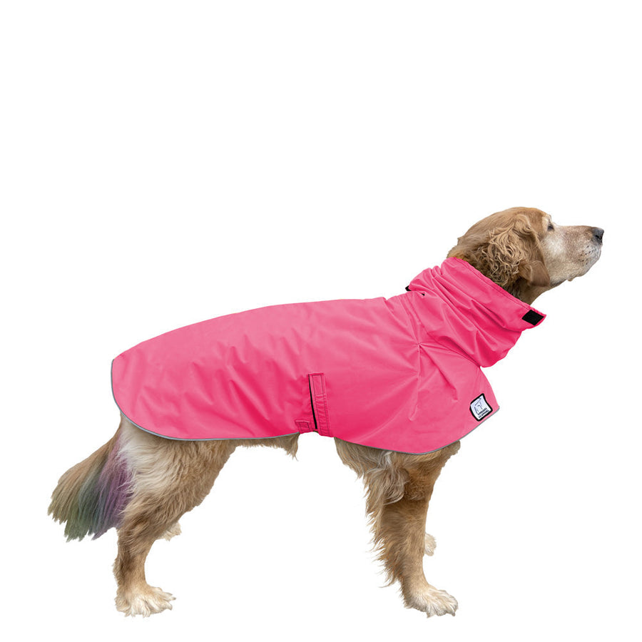 ReCoat ♻️ Golden Retriever Raincoat with Harness Opening