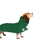 ReCoat ♻️ Miniature Dachshund Raincoat with Harness Opening