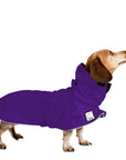 ReCoat ♻️ Miniature Dachshund Raincoat with Harness Opening