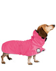 ReCoat ♻️ Miniature Dachshund Raincoat with Harness Opening