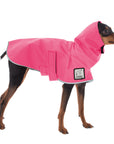 ReCoat ♻️ Miniature Pinscher Raincoat with Harness Opening