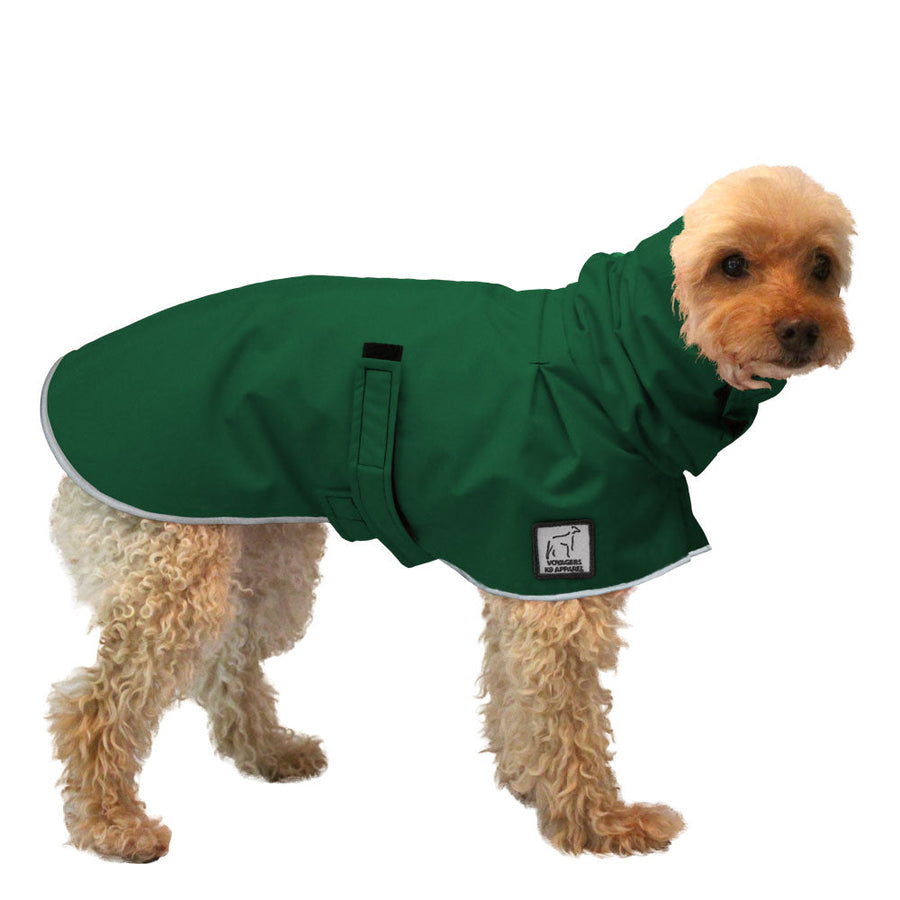 ReCoat ♻️ Miniature Poodle Raincoat with Harness Opening