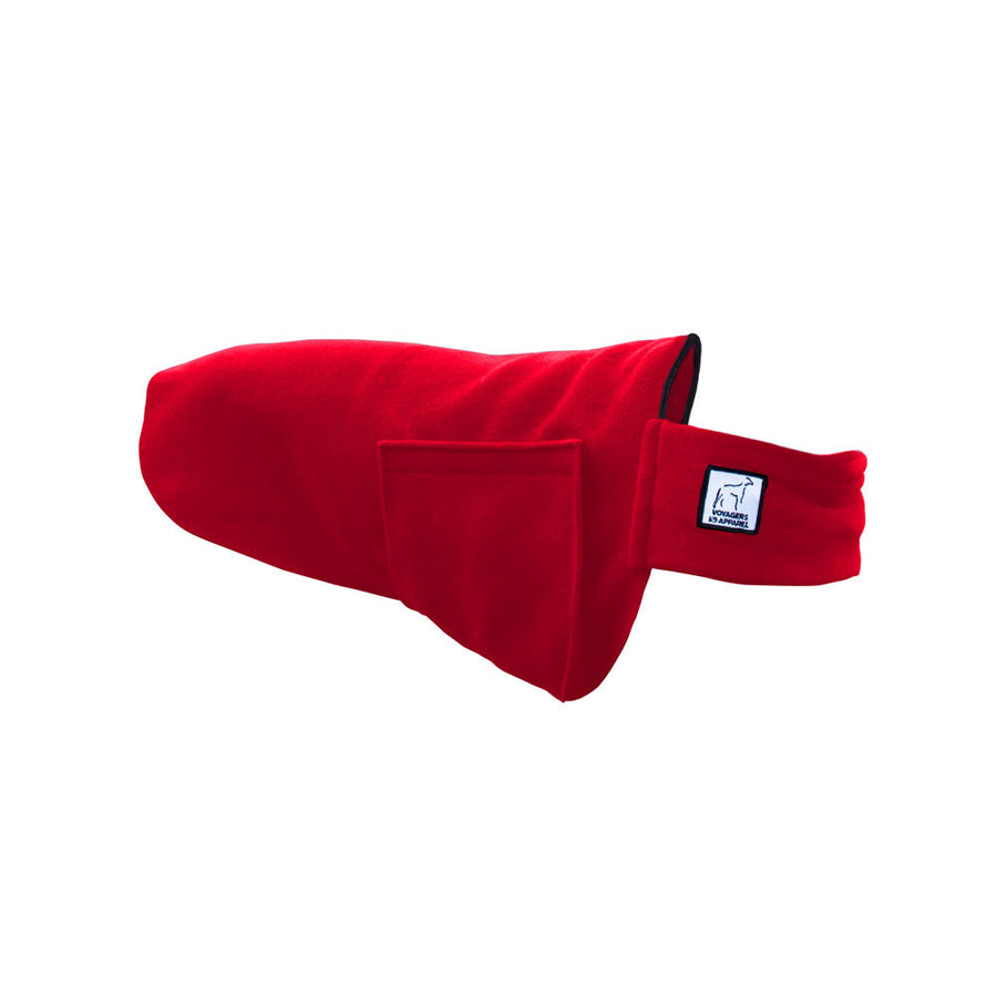 Custom Tummy Warmer Dog Vest (Red) - Voyagers K9 Apparel Dog Gear
