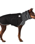 Doberman Pinscher Winter Coat (Black) - Voyagers K9 Apparel