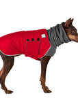 Doberman Pinscher Winter Coat (Red) - Voyagers K9 Apparel