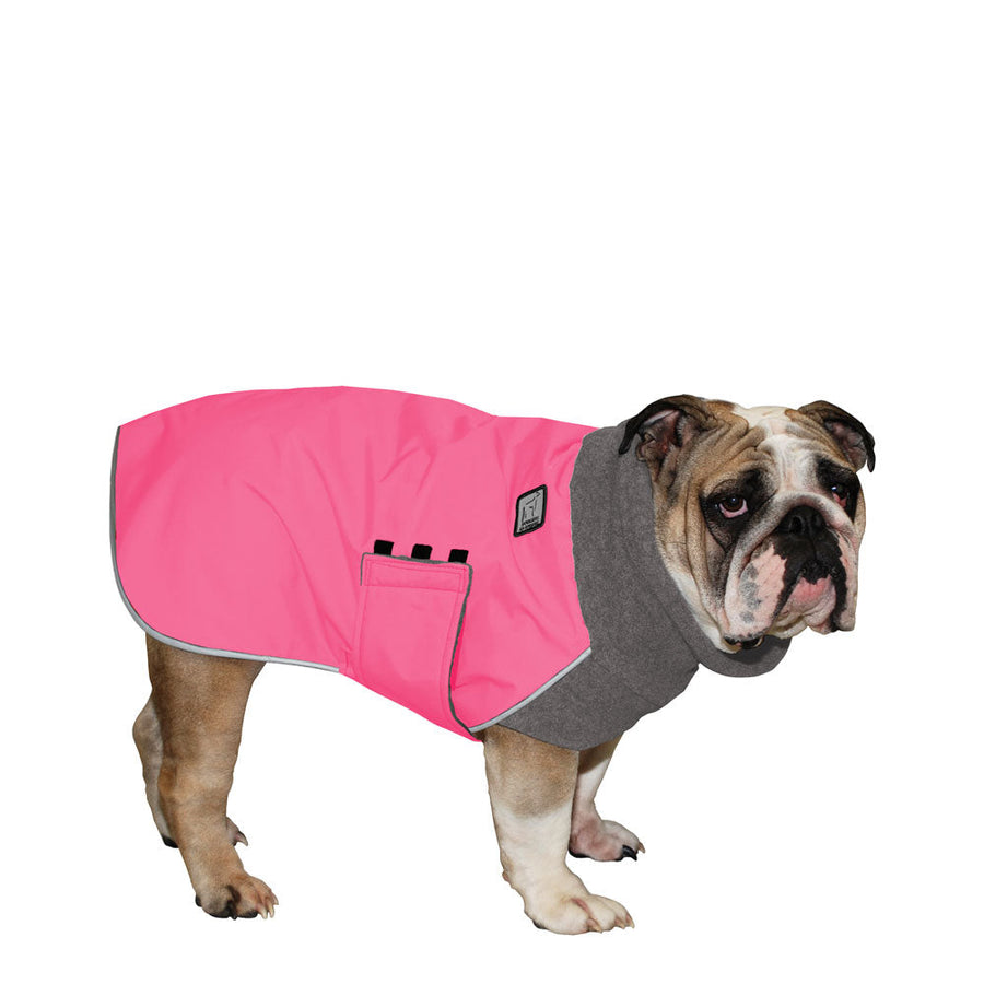 ReCoat ♻️ English Bulldog Winter Coat with Harness Opening