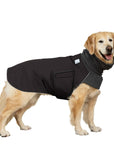 Golden Retriever Winter Coat (Black) - Voyagers K9 Apparel Dog Gear
