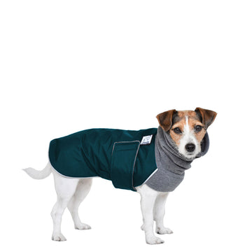 Jack Russell Terrier Winter Coat (Dark Teal) - Voyagers K9 Apparel