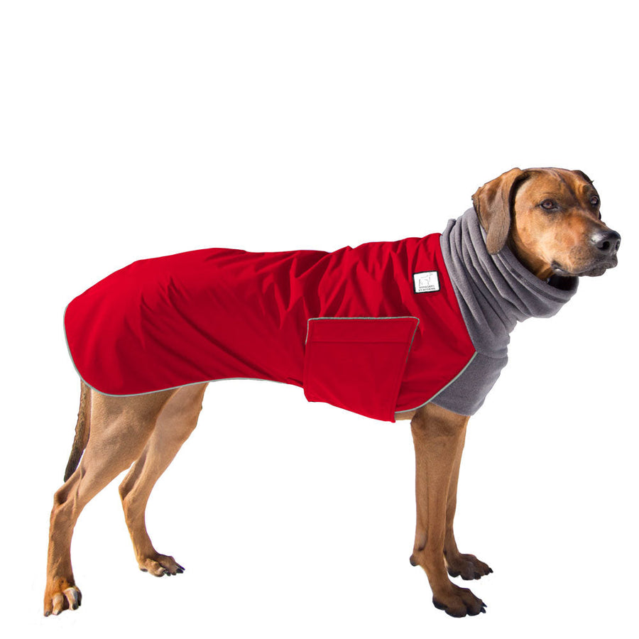 Rhodesian Ridgeback Winter Coat (Red) - Voyagers K9 Apparel