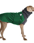 Weimaraner Winter Coat (Special Order Green) - Voyagers K9 Apparel