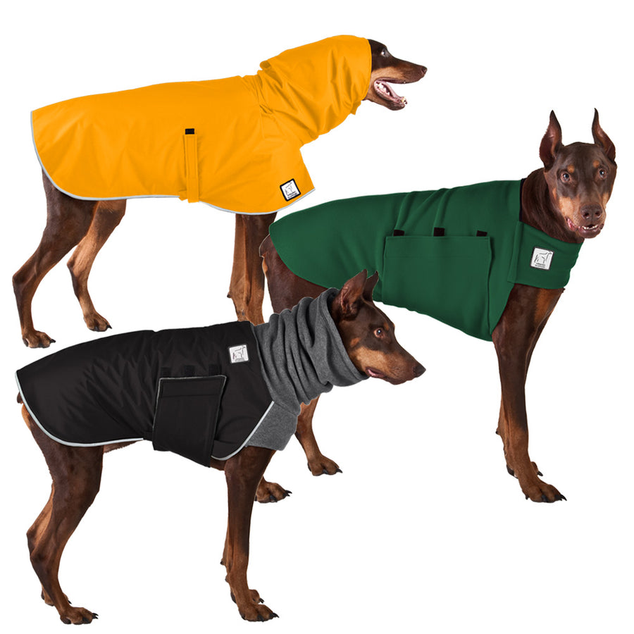 Doberman Pinscher All Weather Combo - Voyagers K9 Apparel Dog Gear