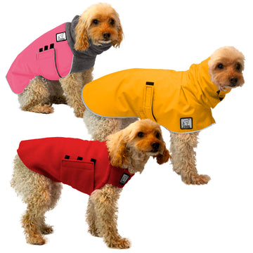 Miniature Poodle All Weather Combo Dog Jacket Set - Voyagers K9 Apparel Dog Gear