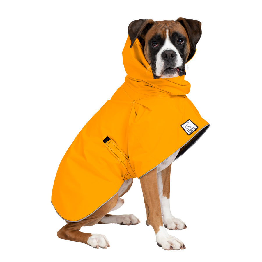 Boxer Rain Coat (Yellow) - Voyagers K9 Apparel