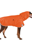 Doberman Pinscher Rain Coat (Special Order Orange) - Voyagers K9 Apparel