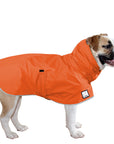 English Bulldog Rain Coat (Special Order Orange) - Voyagers K9 Apparel