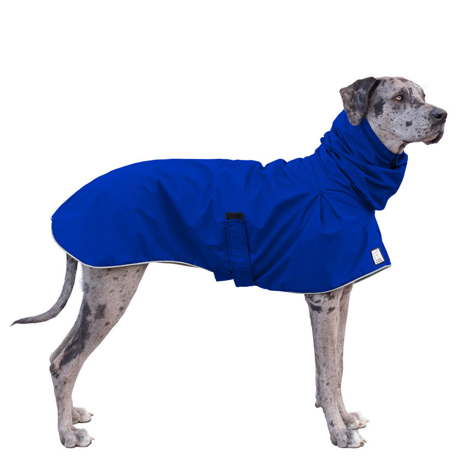 Great Dane Rain Coat (Special Order Blue) - Voyagers K9 Apparel