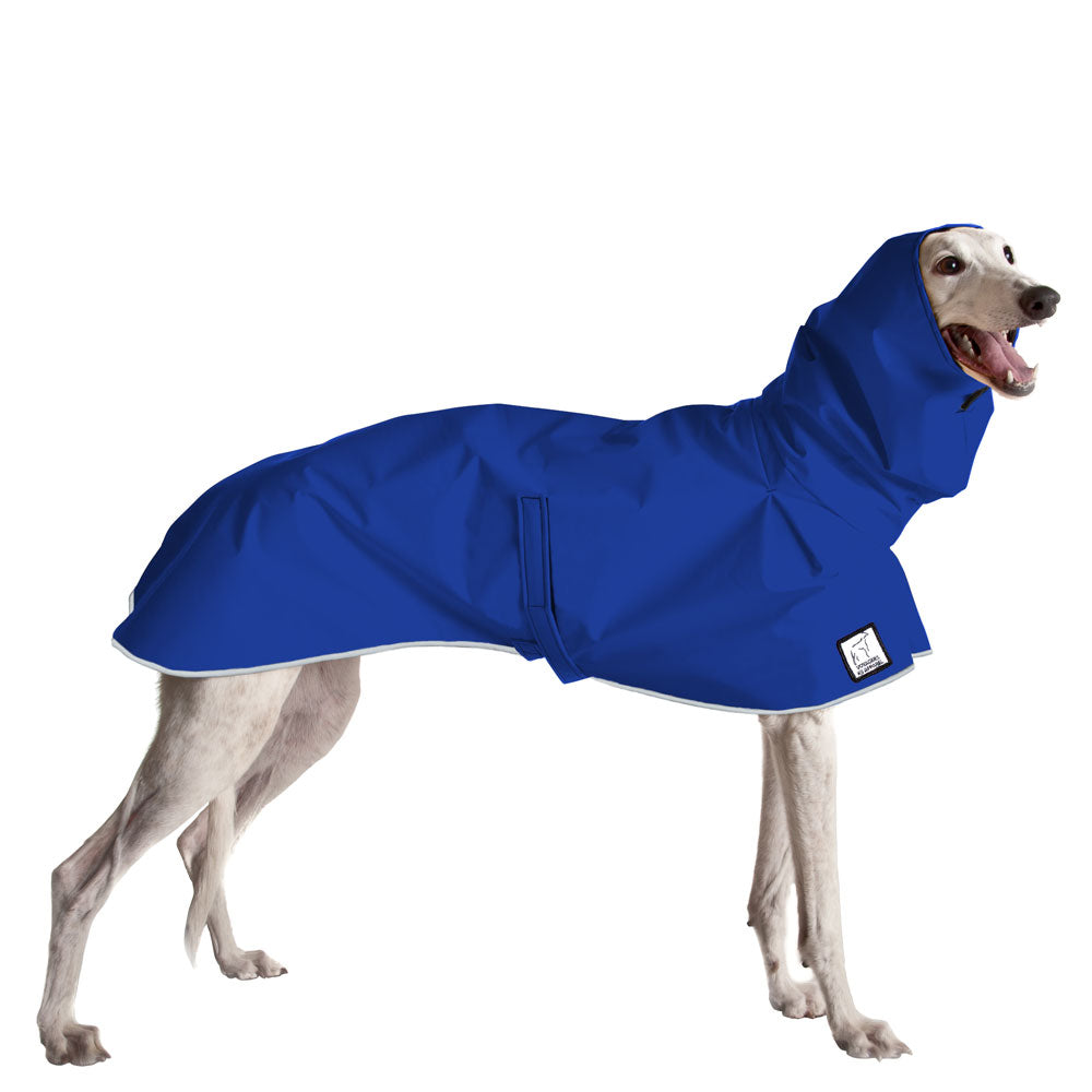 Greyhound Rain Coat (Special Order Blue) - Voyagers K9 Apparel